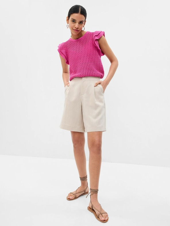 GAP Háčkovaný top s volánky GAP