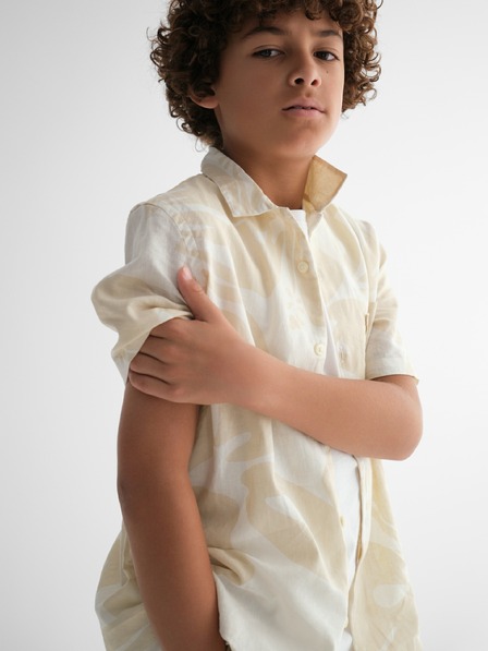 GAP Gyerek oxford ing lenkeverékből Oxford Shirt GAP