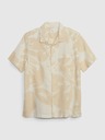 GAP Gyerek oxford ing lenkeverékből Oxford Shirt GAP