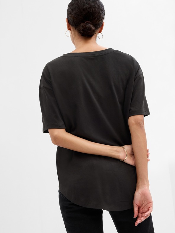 GAP GAP logó v-ss camo arch póló