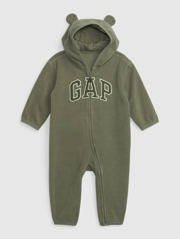 GAP Baby overall fleece logóval GAP