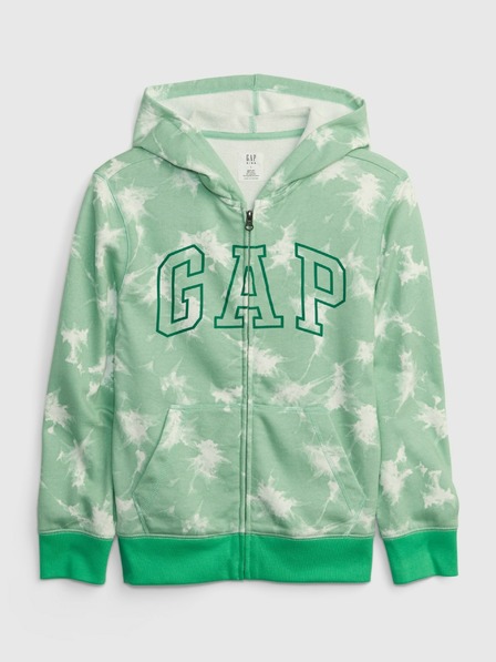 GAP Dětská mikina logo GAP a kapuce