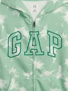 GAP Dětská mikina logo GAP a kapuce