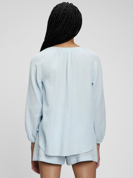 GAP Bavlněná košile bez límečku GAP