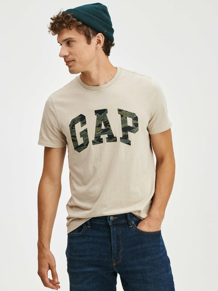 GAP GAP logó v-ss camo arch póló