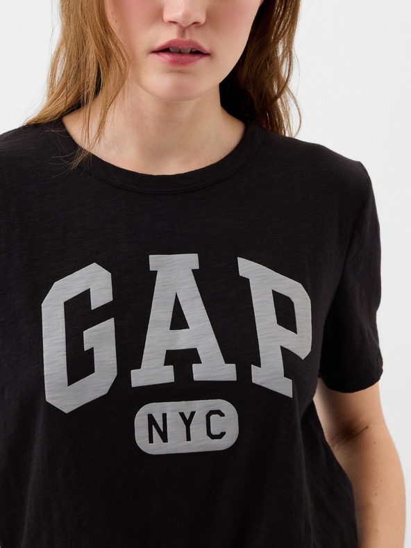 GAP GAP logó v-ss camo arch póló