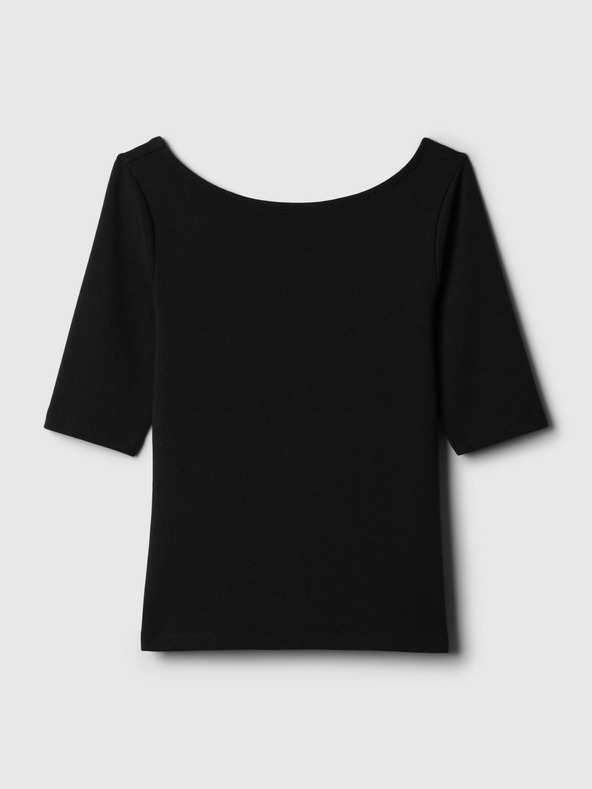 GAP Póló hajónyakú crop GAP