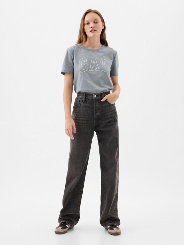 GAP GAP logó v-ss camo arch póló