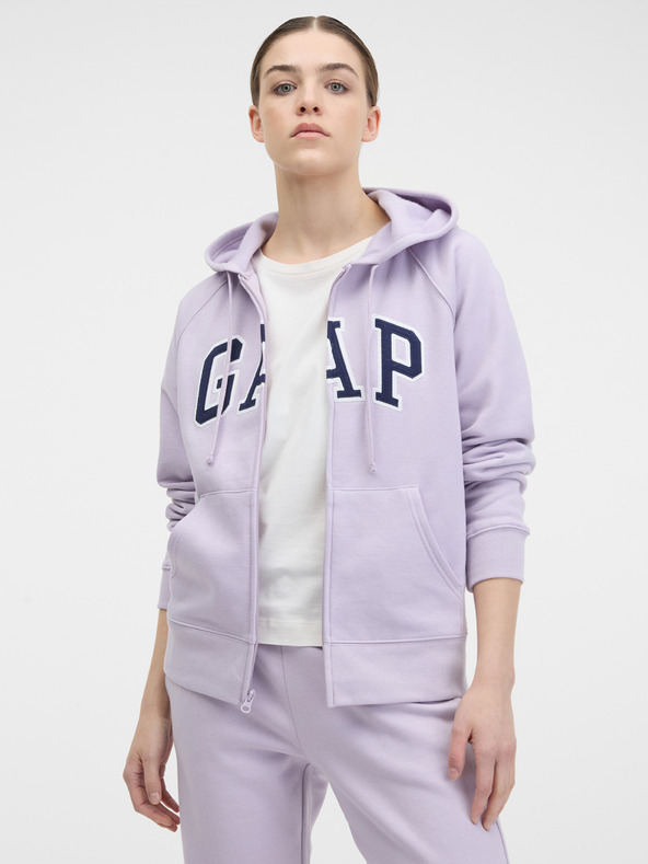 GAP Logós pulóver fleece anyaggal GAP