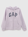 GAP Logós pulóver fleece anyaggal GAP