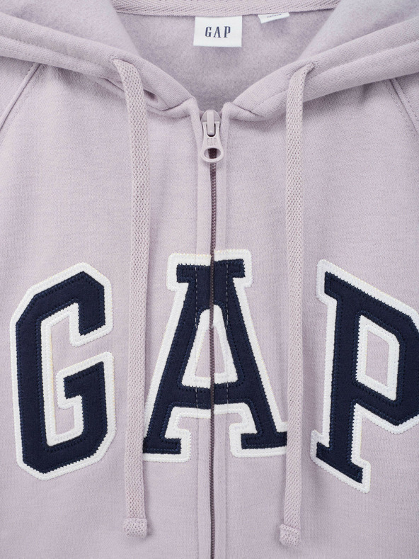 GAP Logós pulóver fleece anyaggal GAP