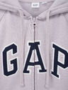 GAP Logós pulóver fleece anyaggal GAP