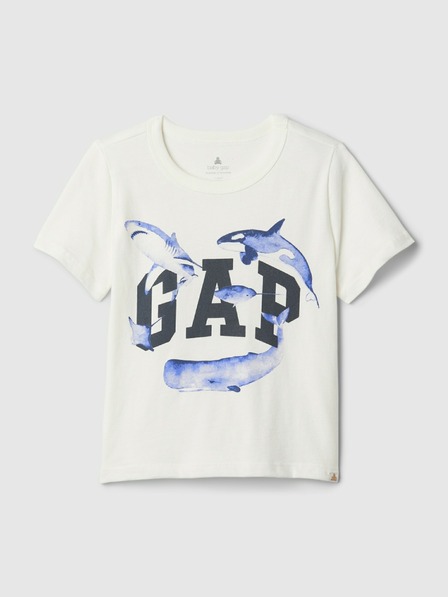 GAP Baby póló Mix & Match logóval GAP