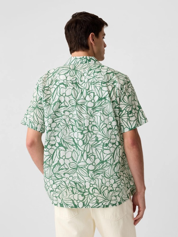 GAP Vászon rövid ujjú ing GAP