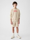 GAP Gyerek pulóver logóval és fleece béléssel GAP