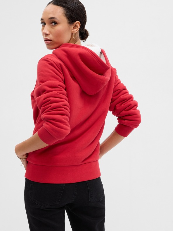 GAP Bélelt pulóver logóval GAP