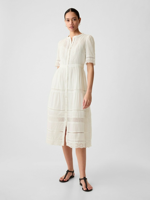 GAP Csipkés midi ruha GAP