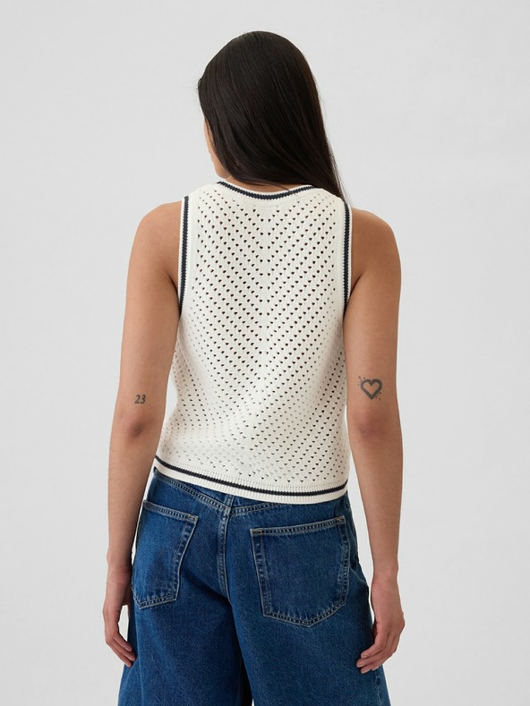 GAP Horgolt crop top GAP
