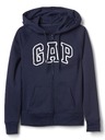 GAP GAP logós zipzáras pulóver