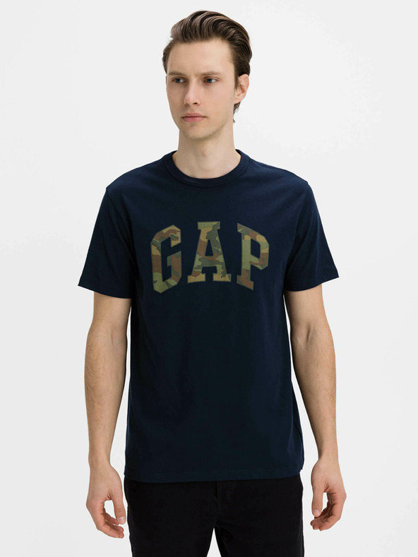 GAP GAP logó v-ss camo arch póló