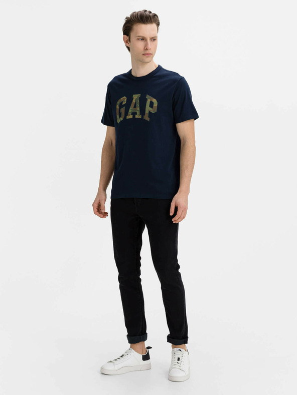 GAP GAP logó v-ss camo arch póló