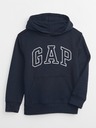 GAP Gyerek pulóver logóval és fleece béléssel GAP
