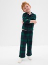 GAP Baby kockás pizsama GAP