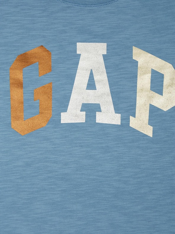 GAP Baby póló fémes logóval GAP