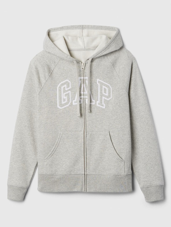 GAP Logós pulóver fleece anyaggal GAP
