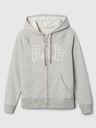 GAP Logós pulóver fleece anyaggal GAP