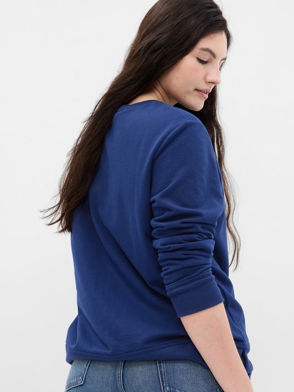 GAP Fémes logós pulóver GAP