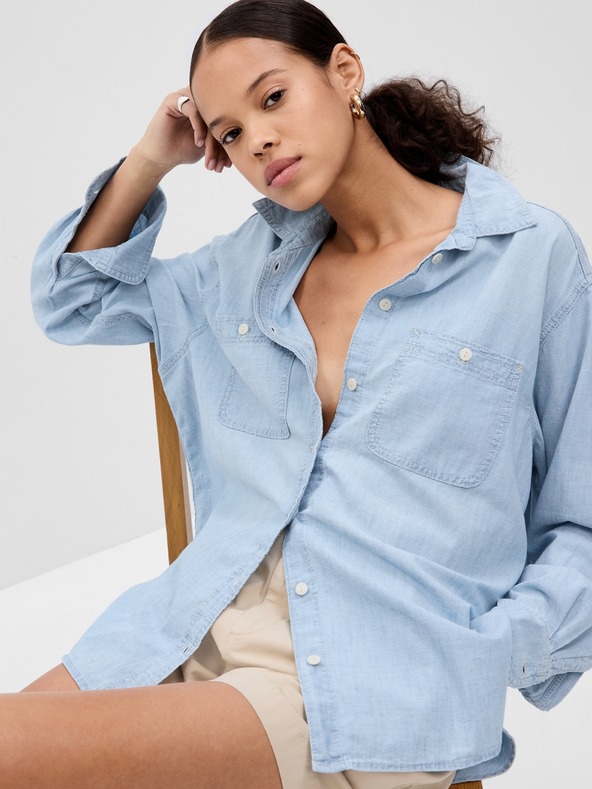 GAP Chambray oversize ing Big Shirt GAP