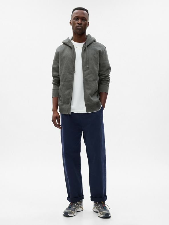 GAP Logós GAP fleece pulóver