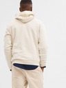 GAP Logós pulóver fleece anyaggal GAP