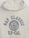 GAP Logós pulóver fleece anyaggal GAP