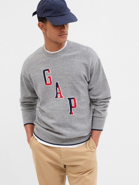 GAP GAP logós pulóver
