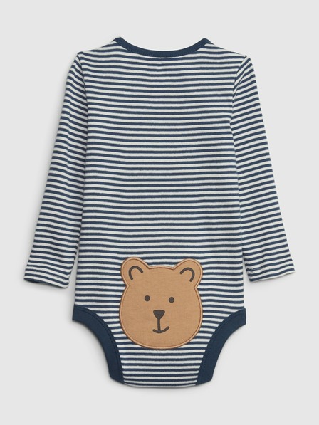 GAP Baby csíkos body Unisex GAP