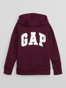 GAP Gyerek pulóver logóval és fleece béléssel GAP