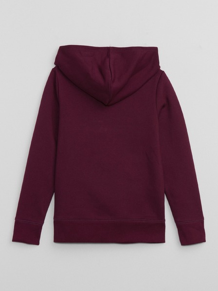 GAP Gyerek pulóver logóval és fleece béléssel GAP