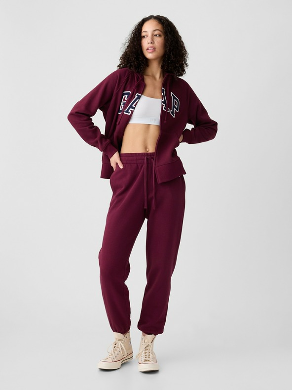 GAP Logós pulóver fleece anyaggal GAP