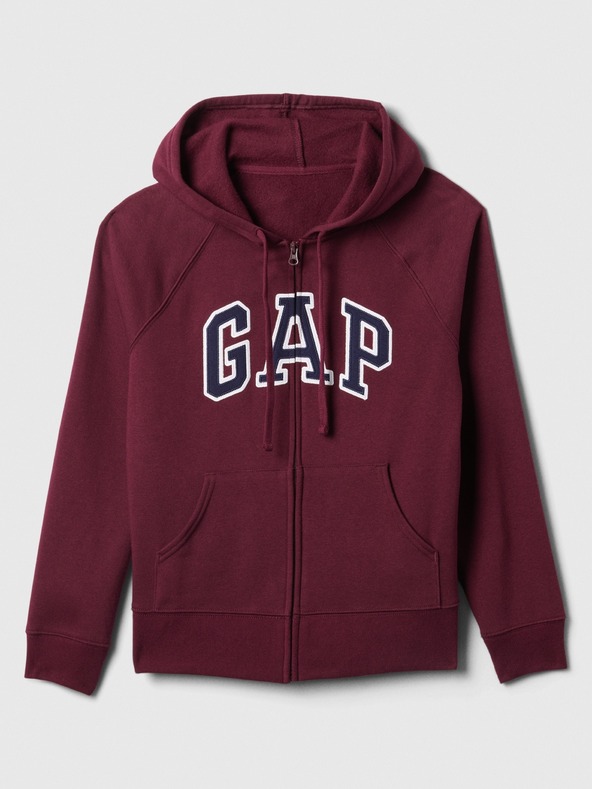 GAP Logós pulóver fleece anyaggal GAP