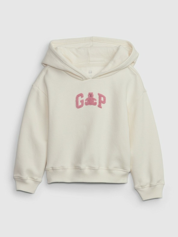 GAP Baby kapucnis pulóver Brannan Bear logóval GAP