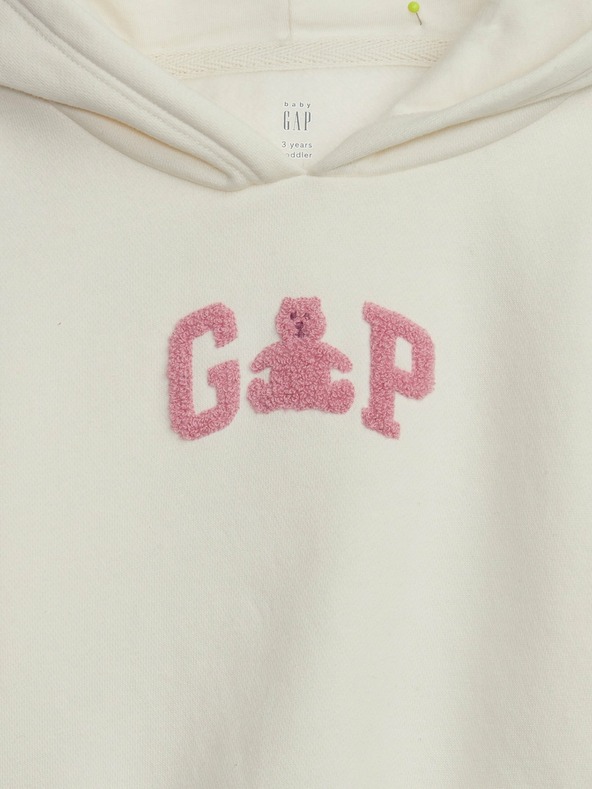 GAP Baby kapucnis pulóver Brannan Bear logóval GAP