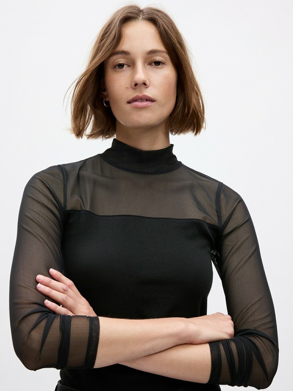 GAP Átlátszó hosszú ujjú top GAP