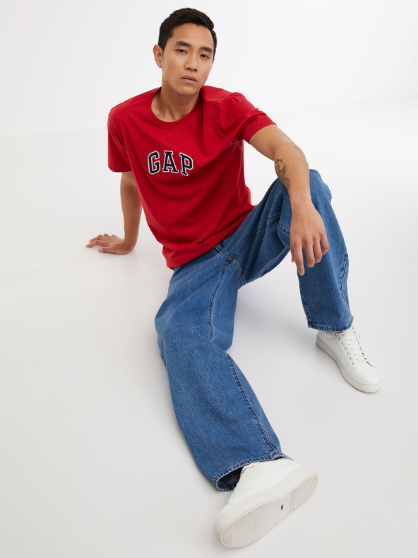 GAP GAP logó v-ss camo arch póló