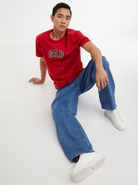 GAP GAP logó v-ss camo arch póló