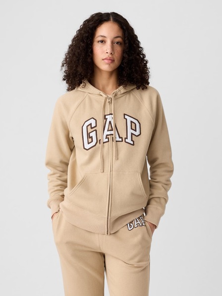 GAP Logós pulóver fleece anyaggal GAP