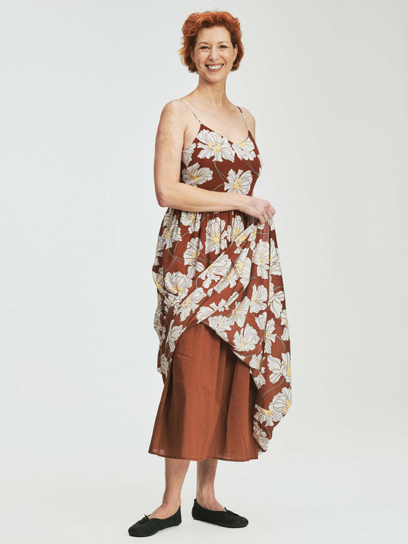 GAP Virágmintás maxi ruha GAP