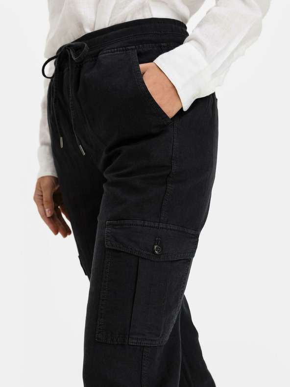 GAP Lenvászon cargo nadrág GAP