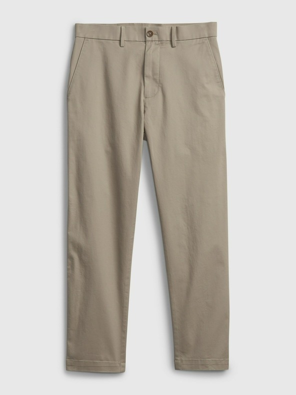 GAP Nadrág modern slim cropped khaki GapFlex GAP